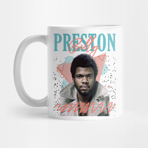 Billy Preston Fan Art Retro Design // vintage by Nandin Putri